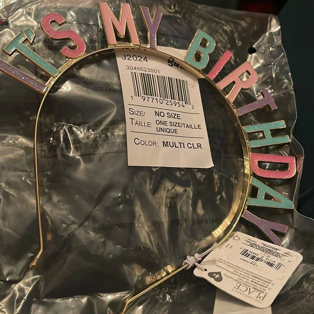 “It’s My Birthday” Birthday Headband